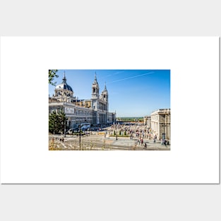 Almudena Cathedral in Madrid Posters and Art